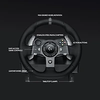 Logitech G920 Driving Force Racing Wheel for Xbox/PC - Dark