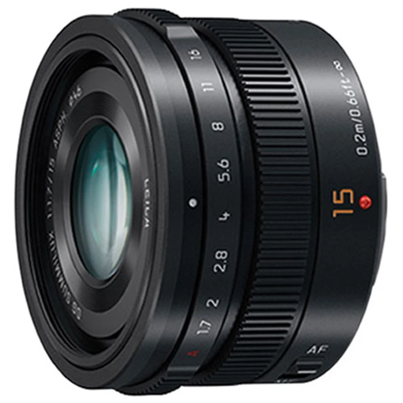 Panasonic LUMIX G Leica DG SUMMILUX 15mm f/1.7 Lens