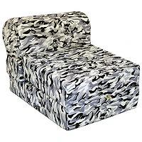 Comfy Kids - Kids Flip Chair - Blue Camo