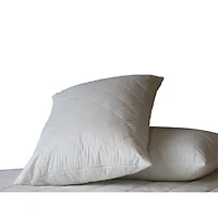 LuxeportPURE 233 Thread Count Silk 4 Seasons Duvet with Mattress & Pillow Protector - Single - White