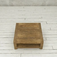 Knightsbridge Transitional Coffee Table - Natural Wood