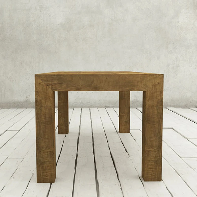 Knightsbridge Transitional 8-Seating Rectangular Helsinki Dining Table - Natural Wood