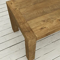 Knightsbridge Transitional 8-Seating Rectangular Helsinki Dining Table - Natural Wood