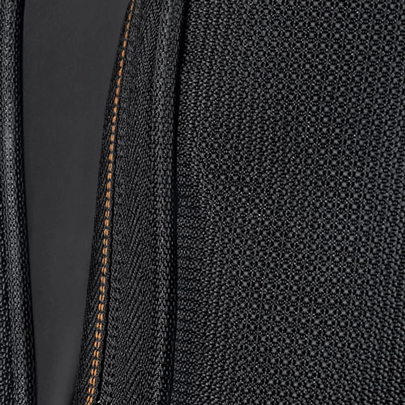 Solo 15.6" Laptop Slim Briefcase - Black/Orange