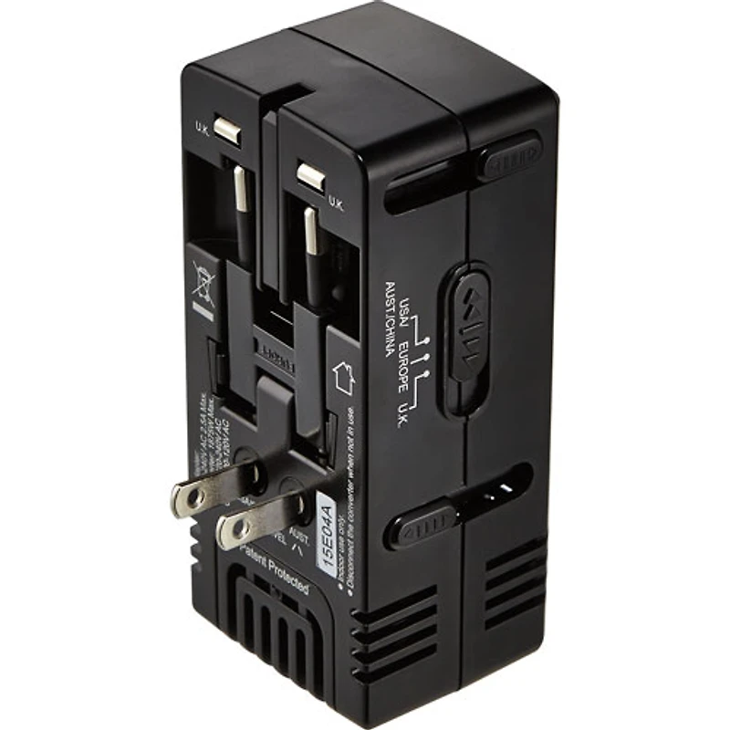 Adaptateur/convertisseur de voyage tout-en-un Insignia (NS-MTA1875-C) - Exclusivité BBY