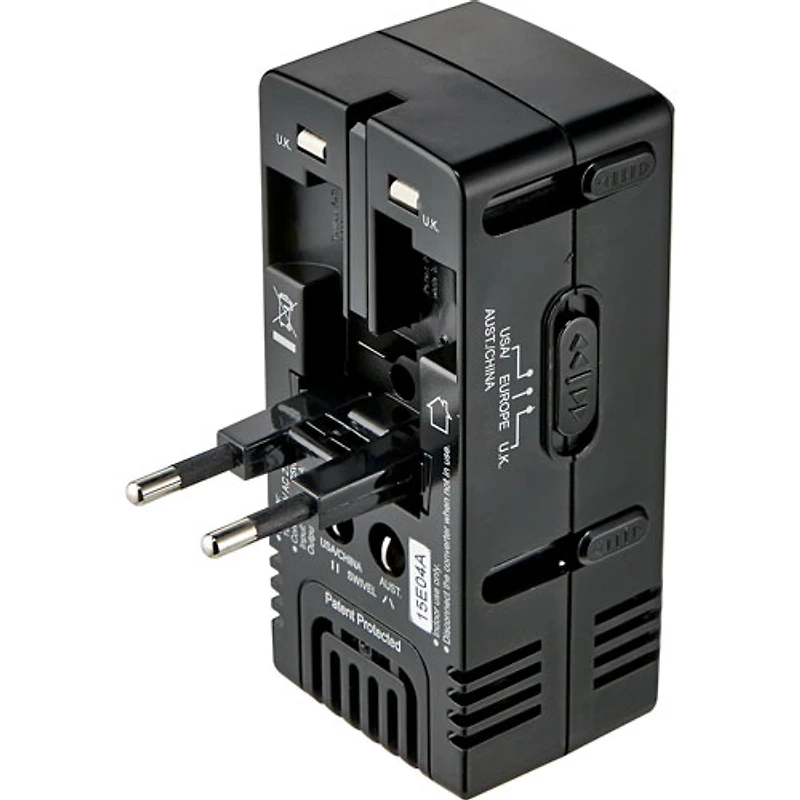 Adaptateur/convertisseur de voyage tout-en-un Insignia (NS-MTA1875-C) - Exclusivité BBY
