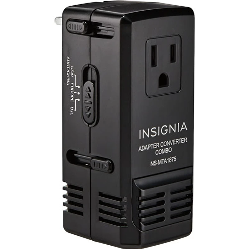 Adaptateur/convertisseur de voyage tout-en-un Insignia (NS-MTA1875-C) - Exclusivité BBY