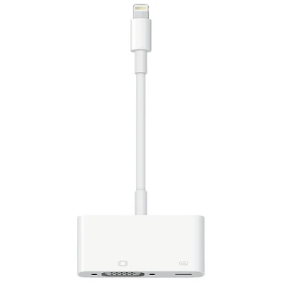 Apple Lightning to VGA Adapter (MD825AM/A) - White
