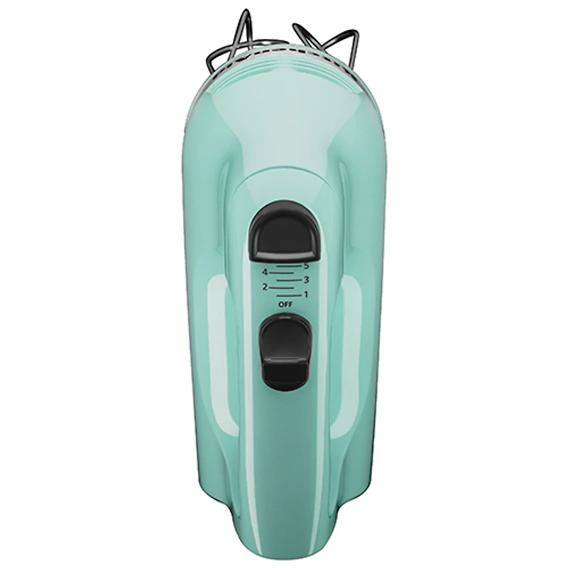 Batteur à main à 5 vitesses Ultra Power de KitchenAid (KHM512IC) - Bleu glace