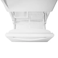 Réfr. congélateur en bas, éclairage DEL 21,9 pi³ 33 po de Whirlpool (WRB322DMBW) - Blanc sur blanc