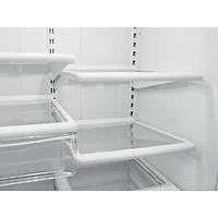 Réfrigérateur à congélateur inférieur à éclairage DEL 18,7 pi3 30 po de Whirlpool - Blanc sur blanc