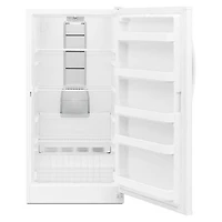 Congélateur vertical de 16 pi3 de Whirlpool (WZF56R16DW) - Blanc