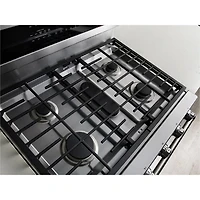 KitchenAid 30" Cu. Ft. Double Oven 5-Burner Freestanding Dual Fuel Range (KFDD500ESS) - Stainless