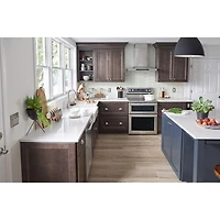 KitchenAid 30" 6.7 Cu. Ft. Double Oven 5-Element Freestanding Electric Range (YKFED500ESS) - Stainless