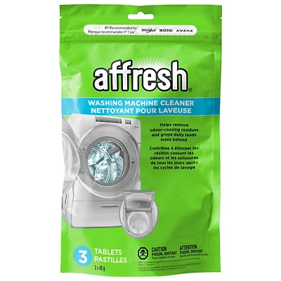 Nettoyant pour laveuse affresh de Whirlpool - Paquet de 3