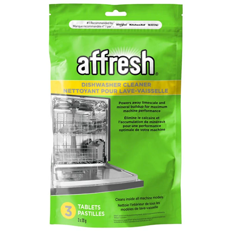 Nettoyant pour lave-vaisselle Affresh de Whirlpool