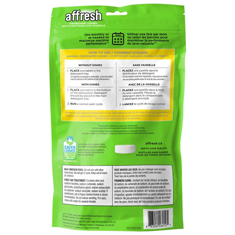 Whirlpool Affresh Dishwasher Cleaner