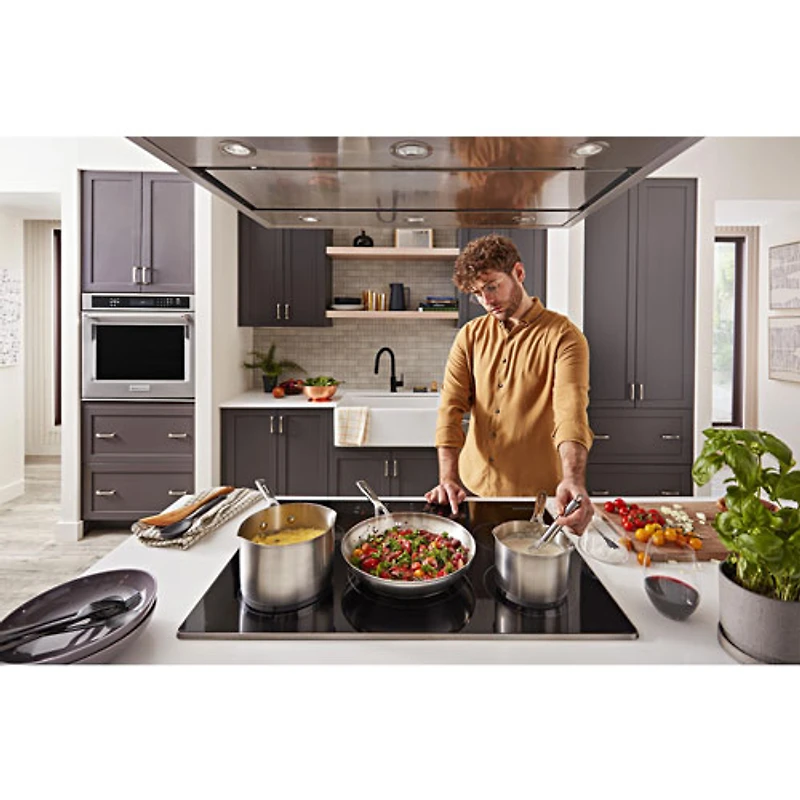 Hotte de cuisinière murale de 36 po de KitchenAid - Acier inoxydable