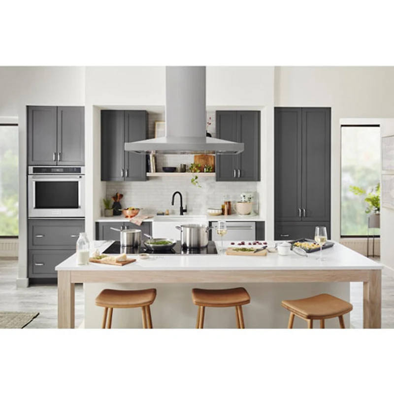 Hotte de cuisinière murale de 36 po de KitchenAid - Acier inoxydable