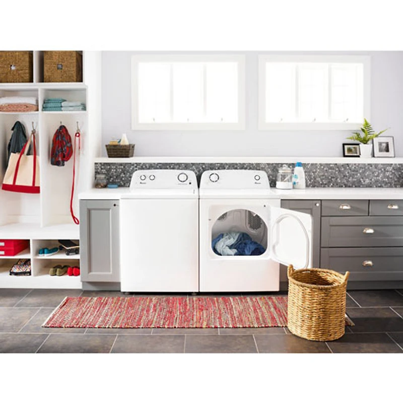 Amana 6.5 Cu. Ft. Gas Dryer (NGD4655EW) - White