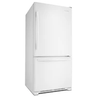 Réfrigérateur à congélateur inférieur 22 pi3 33 po d'Amana - Blanc