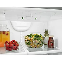Réfrigérateur à congélateur inférieur 22 pi3 33 po d'Amana - Acier inoxydable