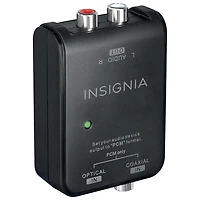 Convertisseur audio numérique à analogique d'Insignia - Noir - Exclusivité de Best Buy