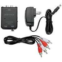 Convertisseur audio numérique à analogique d'Insignia - Noir - Exclusivité de Best Buy