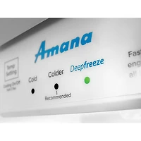 Congélateur vertical de 20 pi3 d'Amana (AZF33X20DW)