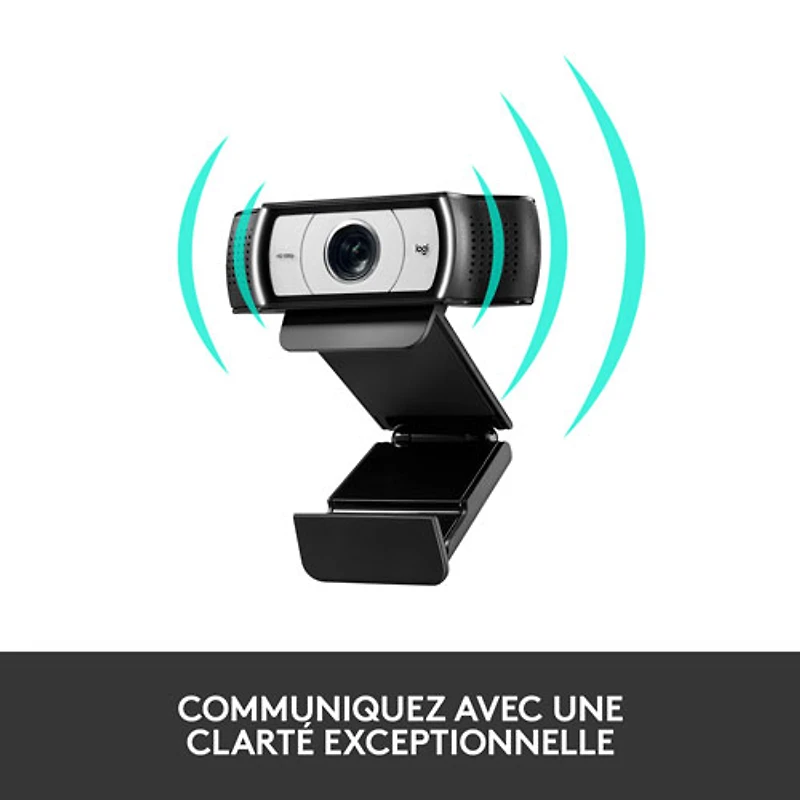 Caméra Web ultra-grand-angle HD 1080p Pro de Logitech avec microphone intégré - Exclusivité de Best Buy