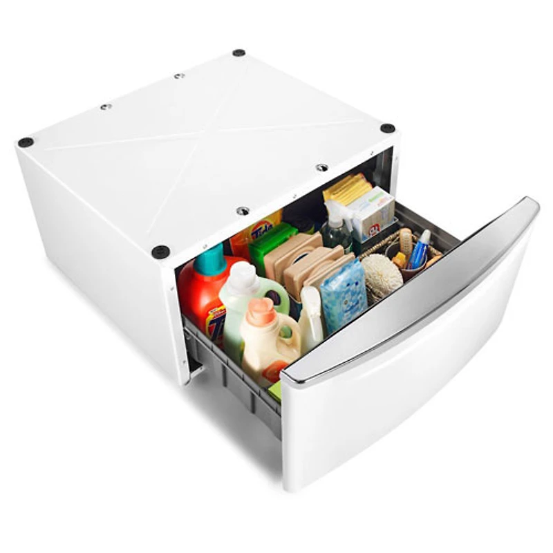 Socle pour laveuse et sécheuse de 27 po de Whirlpool (XHPC155XW) - Blanc