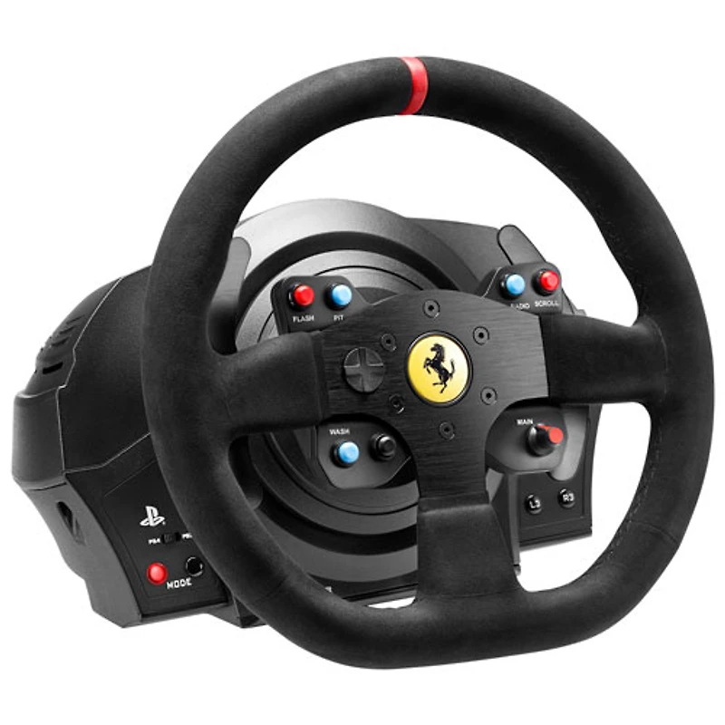 Volant de course T300 Ferrari Alcantara Edition de Thrustmaster pour PS5/PS4/PC