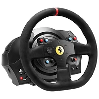 Volant de course T300 Ferrari Alcantara Edition de Thrustmaster pour PS5/PS4/PC