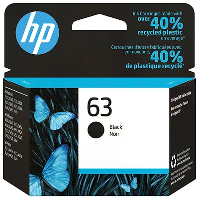 HP 63 Black Ink (F6U62AN#140)