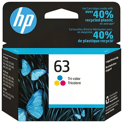 Encre tricolore 63 de HP (F6U61AN#140)