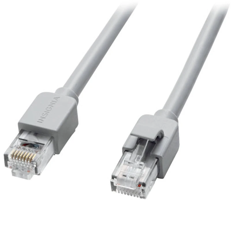 Câble Ethernet Cat6 de 30 m (100 pi) d'Insignia - Gris - Exclusivité de Best Buy