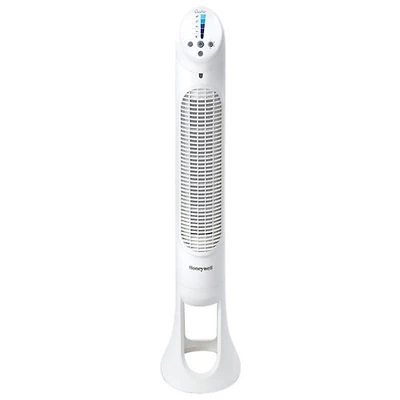 Honeywell Quiet 5-Speed Set Oscillating Tower Fan - 40" - White