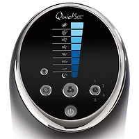 Ventilateur vertical oscillant à 8 vitesses Quiet Set de Honeywell - 40 po - Noir