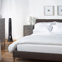 Ventilateur vertical oscillant à 8 vitesses Quiet Set de Honeywell - 40 po - Noir