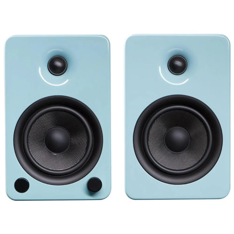 Kanto YU5 80-Watt Bluetooth Bookshelf Speaker - Gloss Teal - Pair