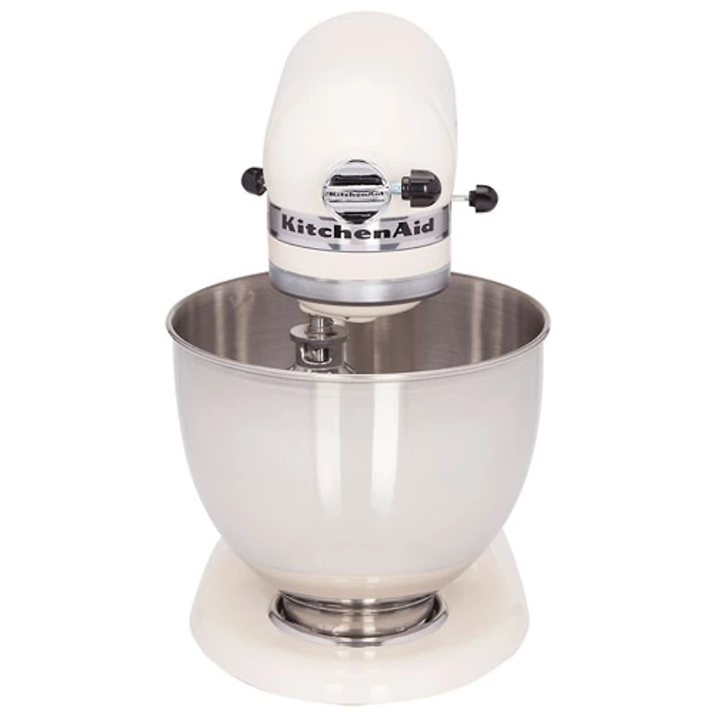 Batteur sur socle avec tête inclinable Artisan de KitchenAid - 5 pte - 325 W - Crème d'amandes