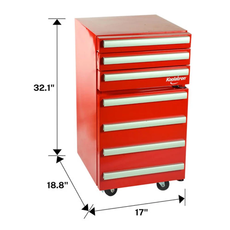 Koolatron 50L Tool Chest Bar Fridge (KTCF50)