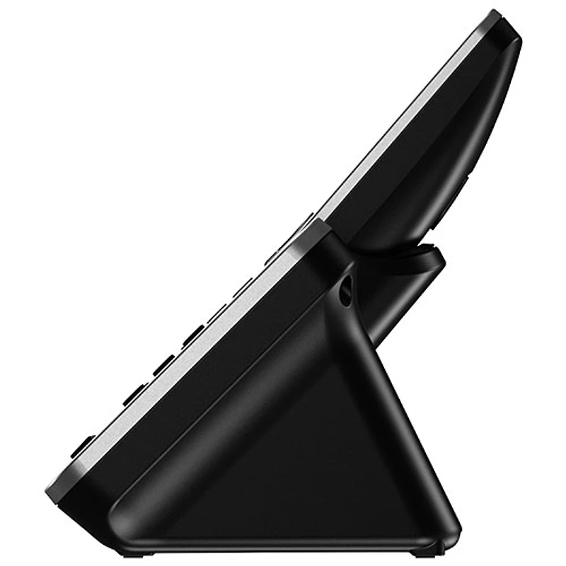 Système téléphonique sans fil DECT à 1 combiné avec répondeur de Panasonic (KXTGD390B) - Noir