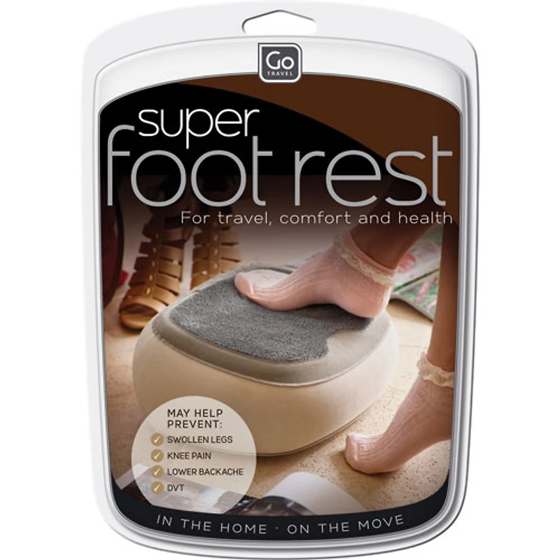 Go Travel Super Foot Rest - Grey