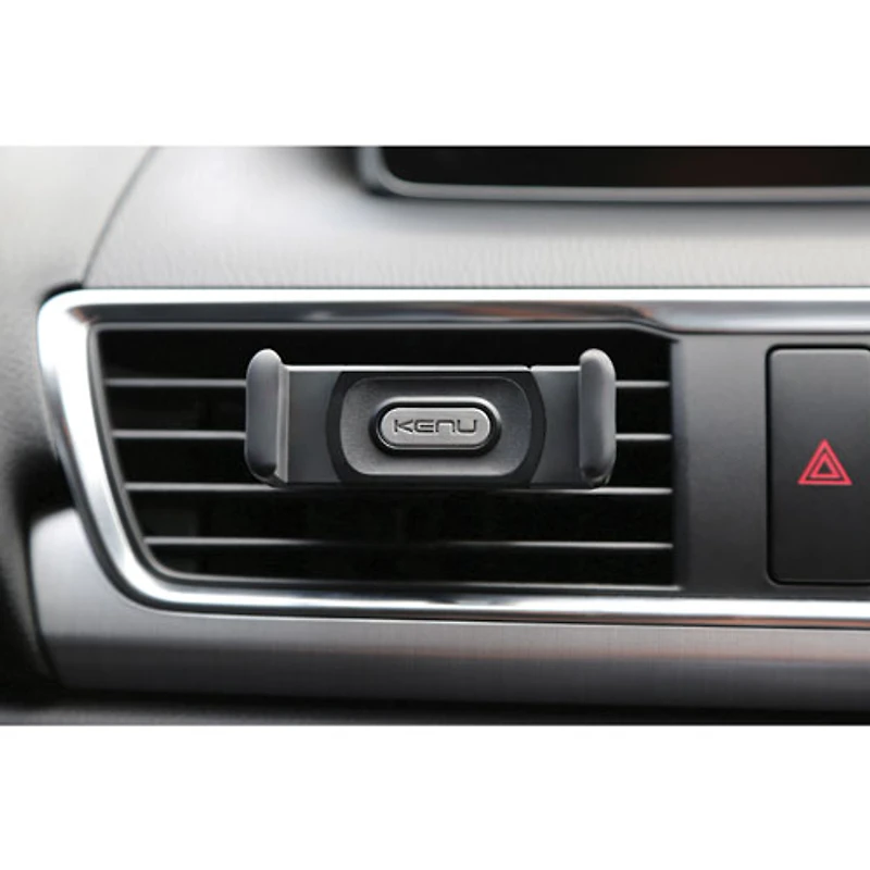 Support d'auto pour téléphone intelligent Airframe+ de Kenu - Noir
