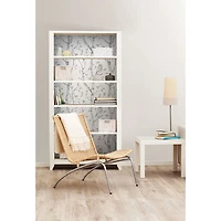 Papier peint autocollant à motif forestier NuWallpaper - Gris