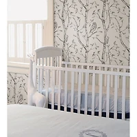 Papier peint autocollant à motif forestier NuWallpaper - Gris