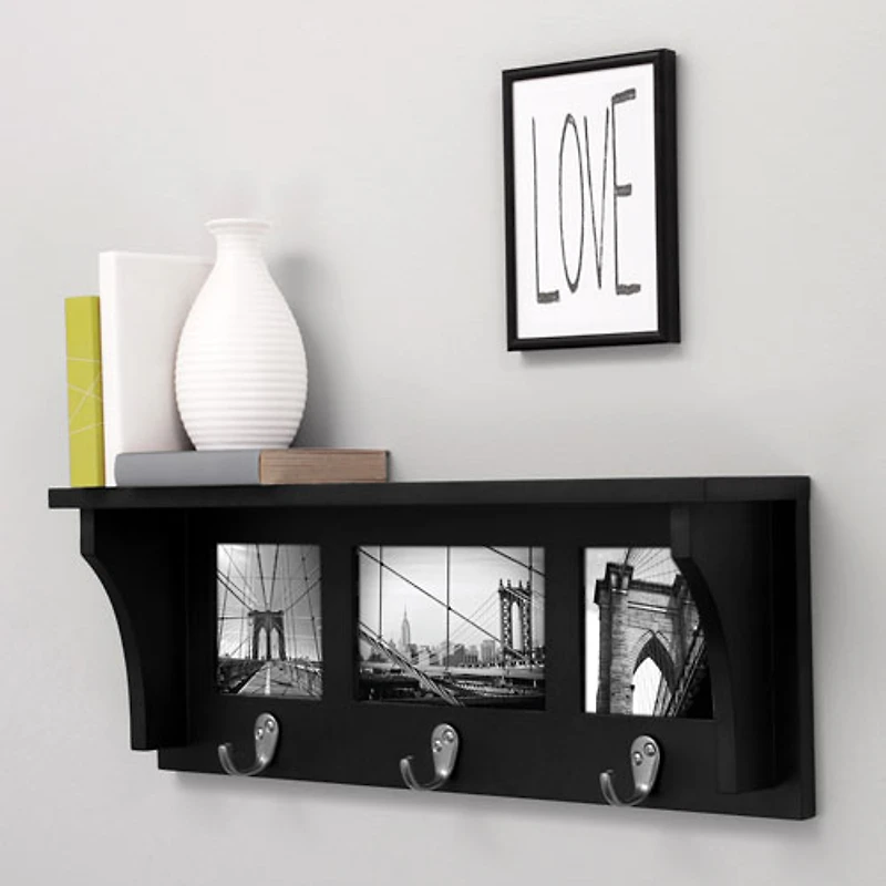 Riley Wall Shelf - Black