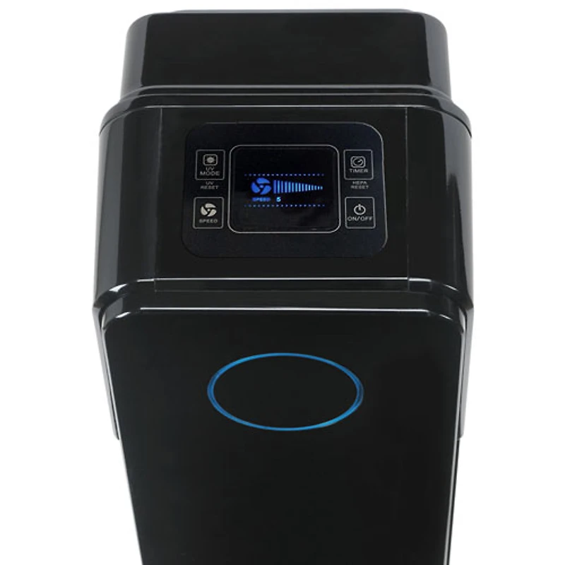GermGuardian AC5350BCA Elite 4-in-1 True HEPA Air Purifier - Black Onyx