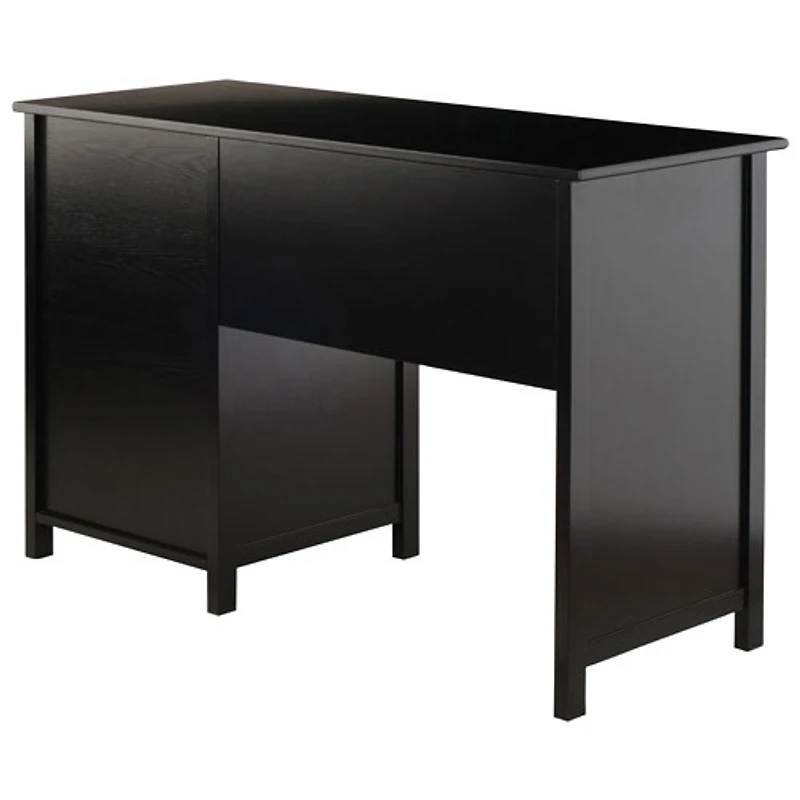 Bureau transitionnel avec classeur Delta - Noir